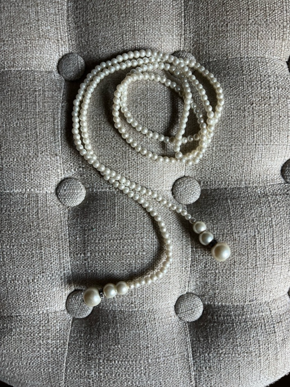 Classic Single-Strand Faux Pearl Necklace | Quiet Luxury Aesthetic